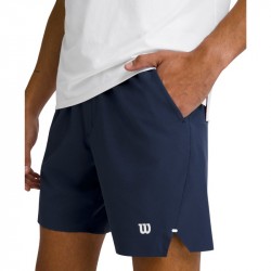Promo Short Wilson Tournament 7in Bleu Marine