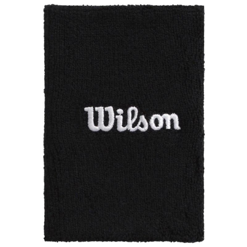 Serre-Poignets Wilson Wide Terry x2 Noir
