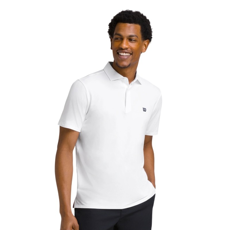 Polo Wilson League Blanc