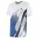Tee-Shirt K-Swiss Hypercourt Print Crew 6 Blanc