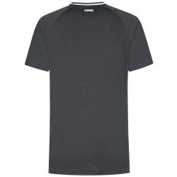 Achat Tee-Shirt K-Swiss Hypercourt Melange Crew 5 Noir
