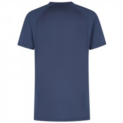 Achat Tee-Shirt K-Swiss Hypercourt Print Crew 6 Bleu Marine