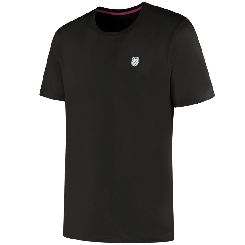 Tee-Shirt K-Swiss Hypercourt Basic Noir