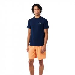 Tee-Shirt Lacoste Tennis x Novak Djokovic Bleu Marine