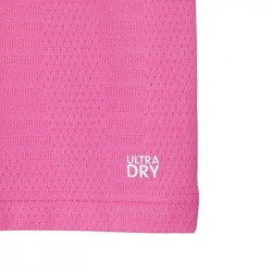Tee-Shirt Lacoste Tennis Jacquard Stretch Ultra Dry Rose