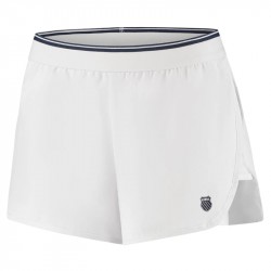 Short Femme K-Swiss Hypercourt 8 Blanc