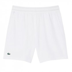 Short Lacoste Tennis Ultra Dry Stretch Blanc