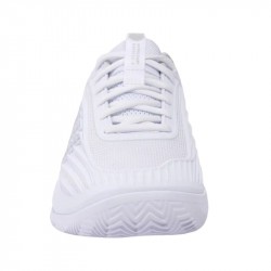 Promo Chaussure Femme K-Swiss Hypercourt Express 3 Terre Battue Blanc