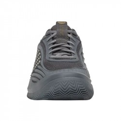 Promo Chaussure K-Swiss Hypercourt Express 3 Terre Battue Gris