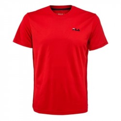 Tee-Shirt Enfant Fila Logo Rouge