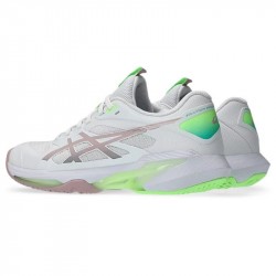 Vente Chaussure Femme Asics Solution Speed FF 4 Toutes Surfaces Blanc