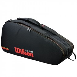 Sac Thermo Wilson Pro Staff Tour 6 Raquettes Noir