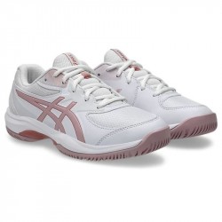 Promo Chaussure Enfant Asics Gel Game GS Toutes Surfaces Blanc