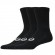 3 Paires de Chaussettes Asics Crew Noir