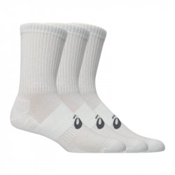 Achat 3 Paires de Chaussettes Asics Crew Blanc