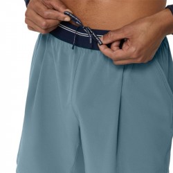 Short Asics Game 7in Bleu