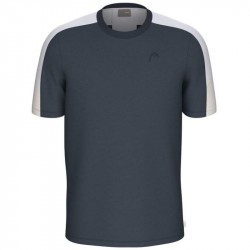 Tee-Shirt Head Play Tech Bleu Marine