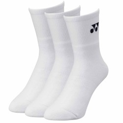 3 Paires de Chaussettes Yonex Blanc