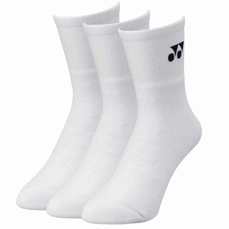 3 Paires de Chaussettes Yonex Blanc