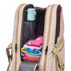 Sac Thermo Yonex Gearlogic 9 Raquettes Beige