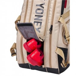 Sac Thermo Yonex Gearlogic 9 Raquettes Beige