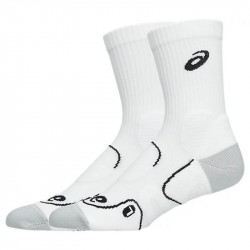 Paire de Chaussettes Asics Crew Court + Blanc