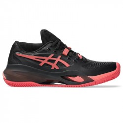 Chaussure Femme Asics Gel Resolution X Terre Battue Noir