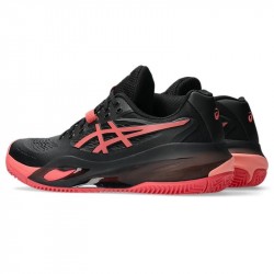 Vente Chaussure Femme Asics Gel Resolution X Terre Battue Noir