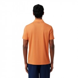 Achat Polo Lacoste Tennis Jacquard Stretch Ultra Dry Orange