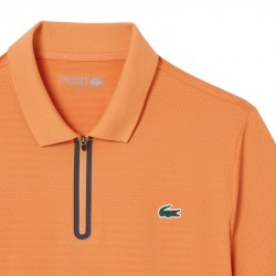 Promo Polo Lacoste Tennis Jacquard Stretch Ultra Dry Orange