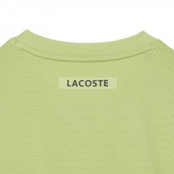 Vente Tee-Shirt Lacoste Tennis Jacquard Stretch Ultra Dry Vert