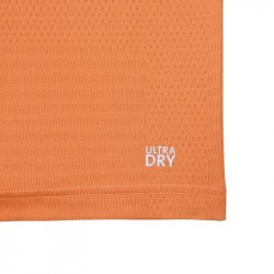 Tee-Shirt Lacoste Tennis Jacquard Stretch Ultra Dry Orange