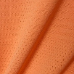 Tee-Shirt Lacoste Tennis Jacquard Stretch Ultra Dry Orange