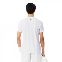 Achat Tee-Shirt Lacoste Tennis x Novak Djokovic Blanc