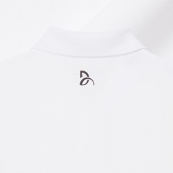 Vente Polo Lacoste Tennis x Novak Djokovic Blanc