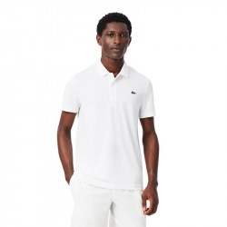 Polo Lacoste Tennis x Novak Djokovic Blanc