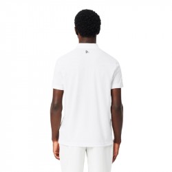 Achat Polo Lacoste Tennis x Novak Djokovic Blanc
