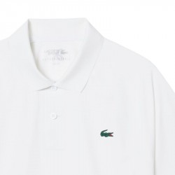 Promo Polo Lacoste Tennis x Novak Djokovic On Court Blanc