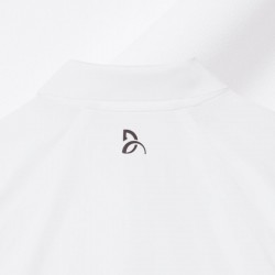 Vente Polo Lacoste Tennis x Novak Djokovic On Court Blanc