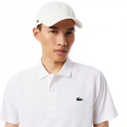 Polo Lacoste Sport Regular Fit Blanc