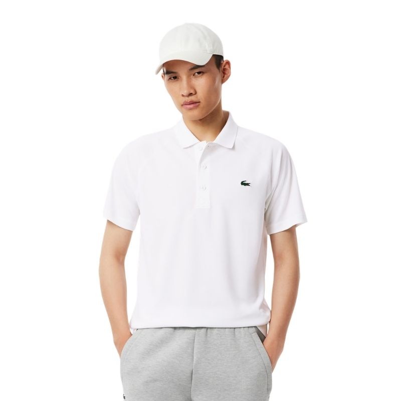 Achat Polo Lacoste Sport Regular Fit Blanc