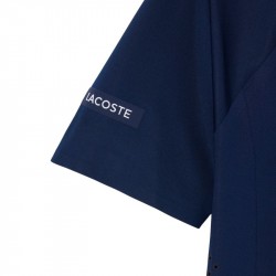 Polo Lacoste Tennis X Novak Djokovic On Court Bleu Marine