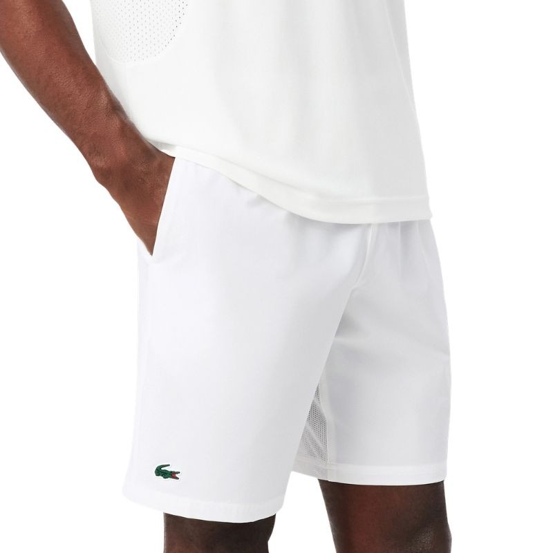 Short Lacoste Tennis x Novak Djokovic Blanc