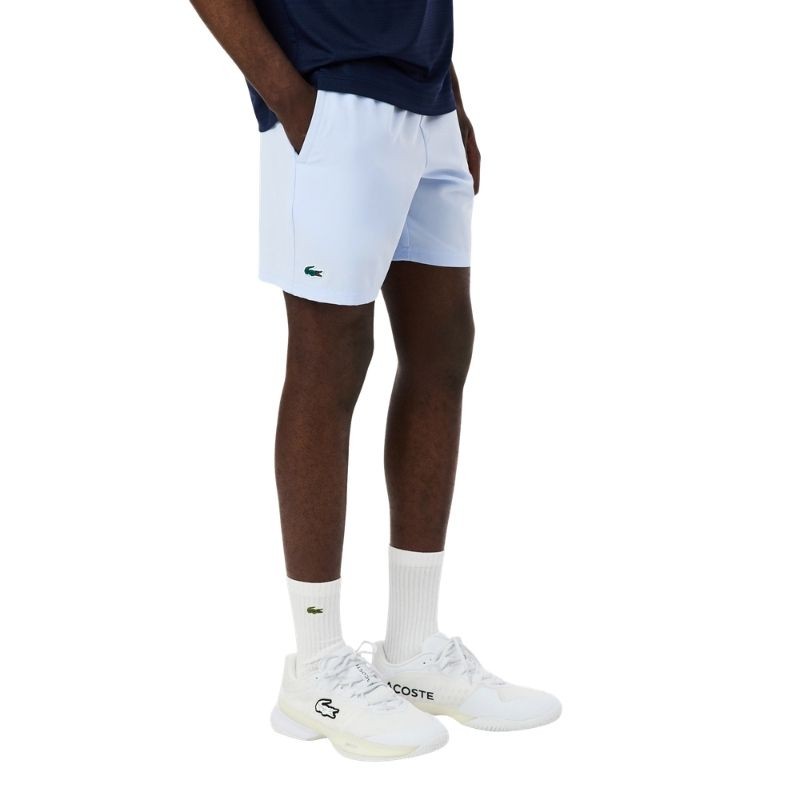 Short Lacoste Tennis Ultra Dry Stretch Bleu