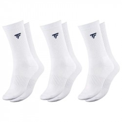 3 Paires de Chaussettes Tecnifibre Classic Blanc