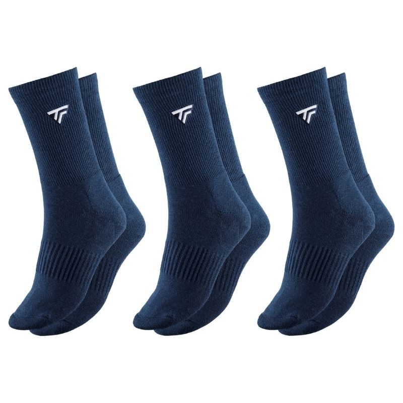 3 Paires de Chaussettes Tecnifibre Classic Bleu Marine