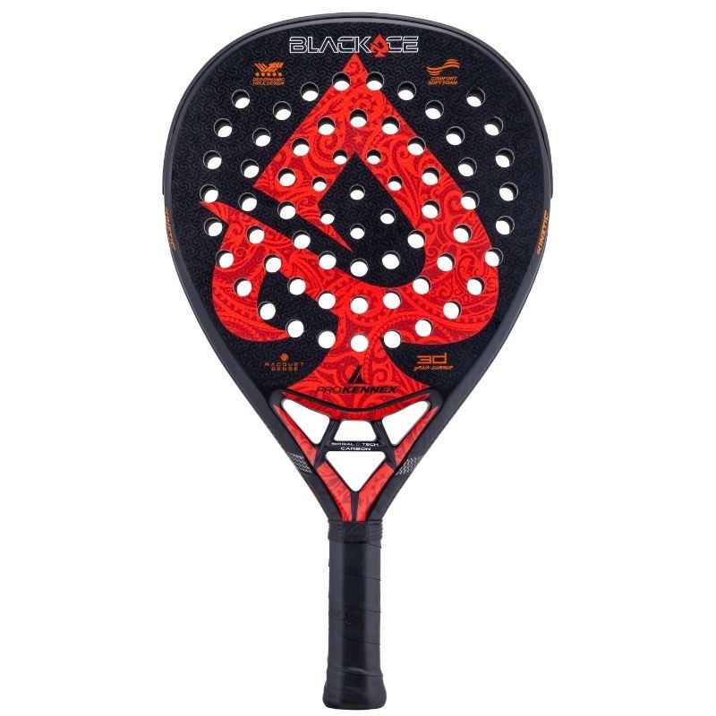 Raquette de Padel Pro Kennex Black Ace Red