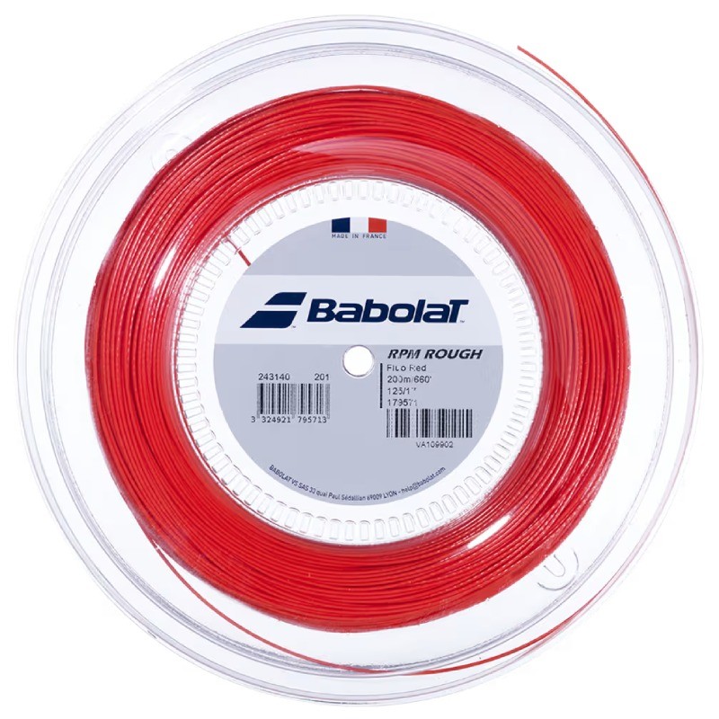 Bobine de Cordage Babolat RPM Blast Rough Rouge (200m)