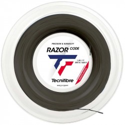 Bobine de Cordage Tecnifibre Razor Code Noir (200m)