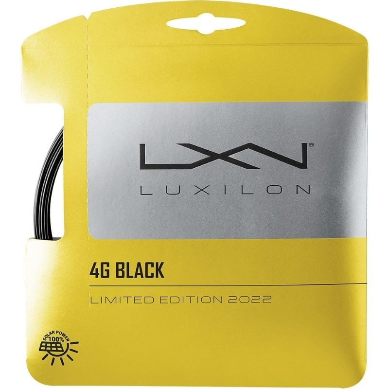 Cordage Luxilon 4G Noir